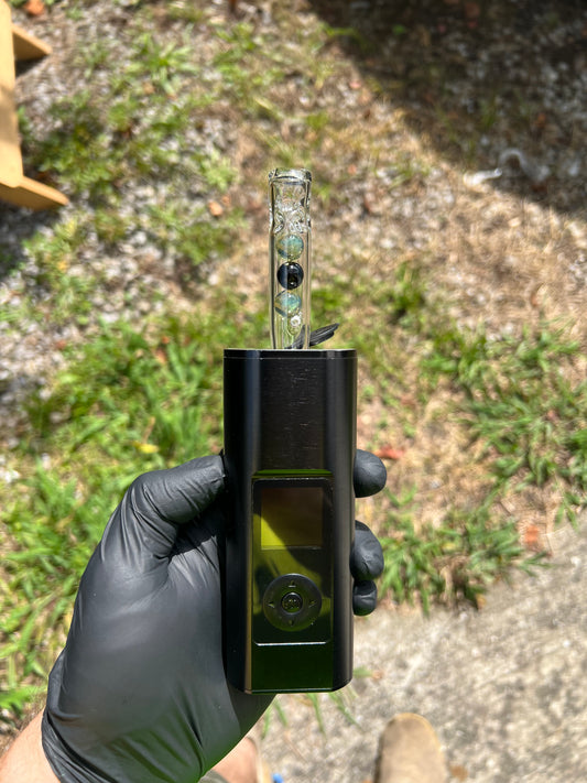Solo 3 Glass Marble Stem - Milky Yoshi/ Galaxy