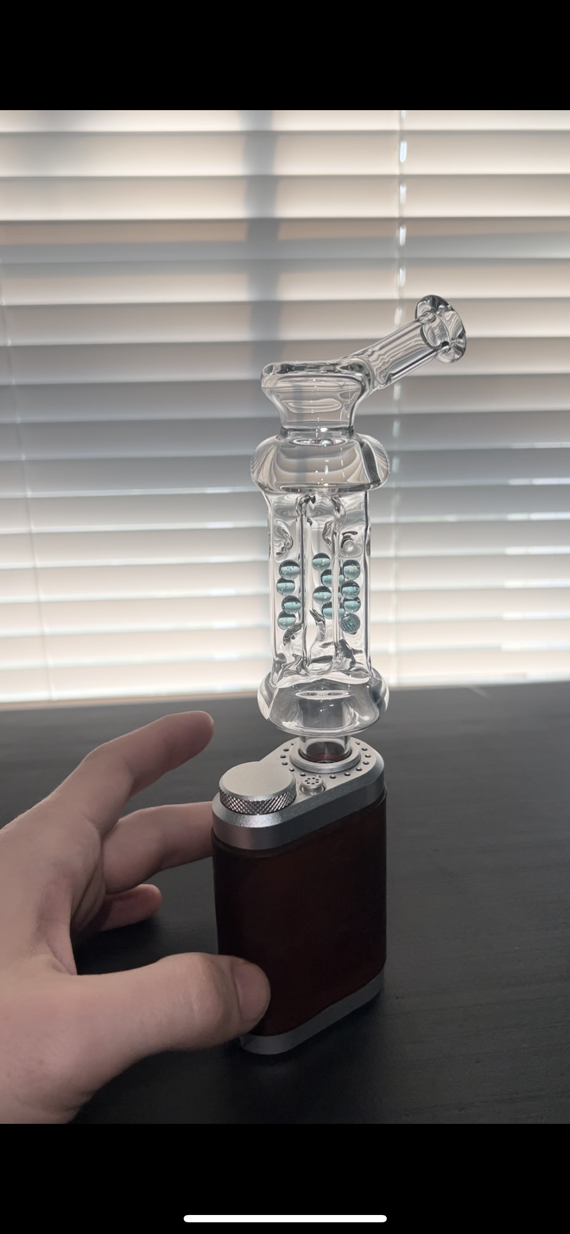 Tinymight Glass 9 Marble cooling contraption - Marina
