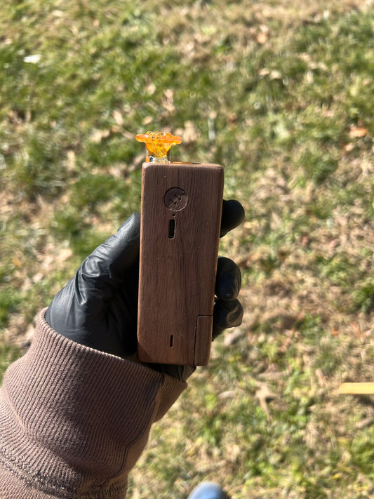 Firewood 11/ Dynavap Glass Terp Pill/ marble Stem w/Fume MP- Limeaide