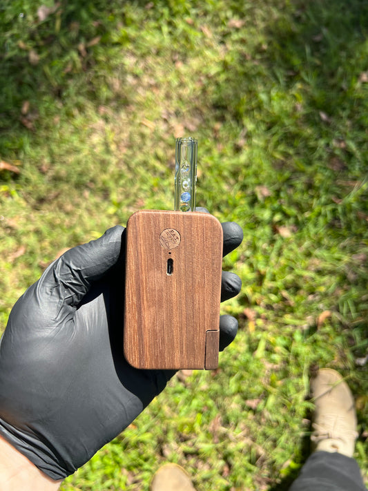 FAT X/ Dynavap Glass Terp Pill/ Marble Stem- Marina
