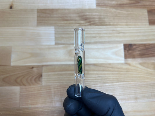 Potv Lobo/ One Glass Terp pill stem - Neon Guts Cane #2