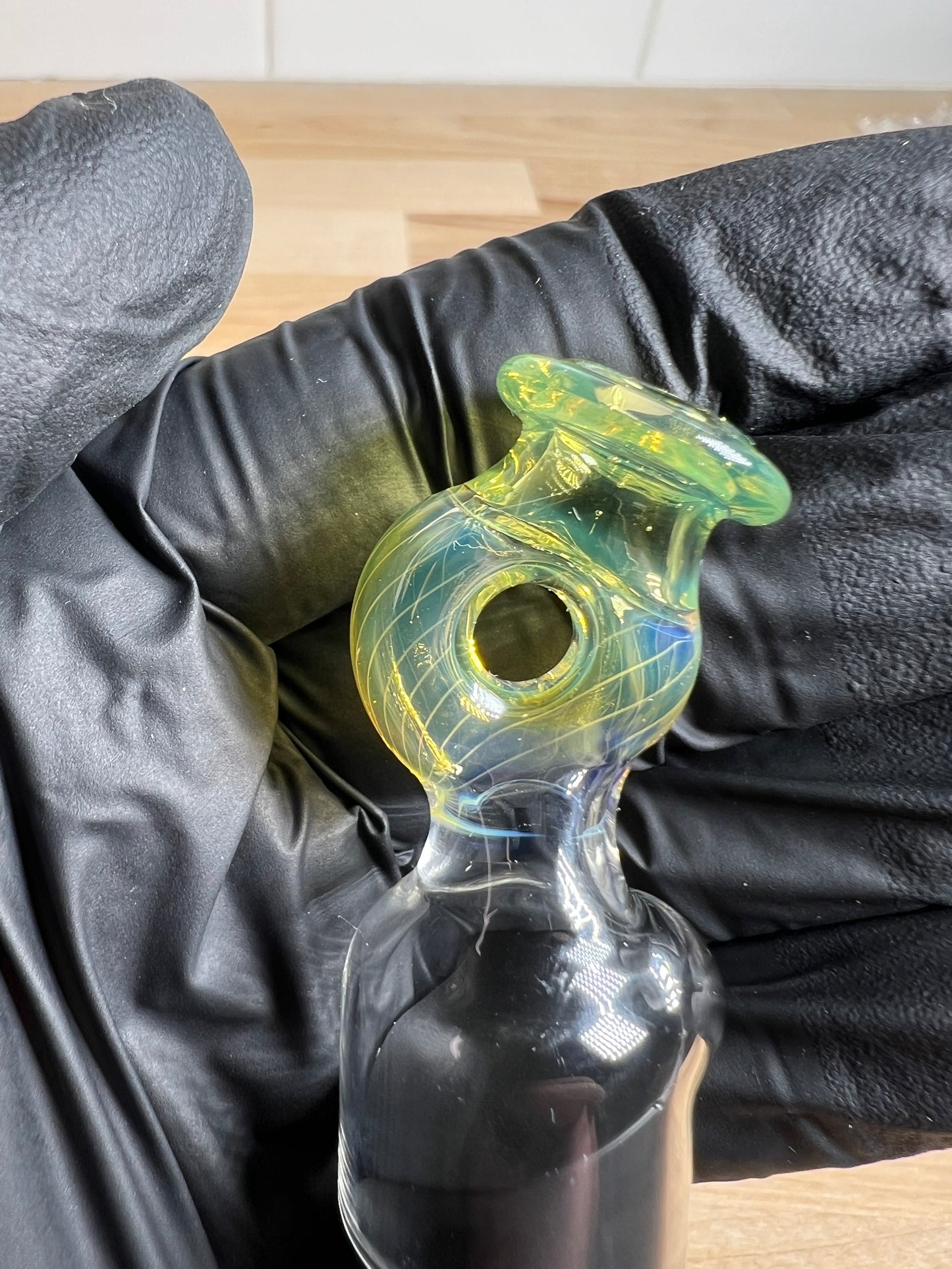 Puffco Pivot top - Silver Fume/ Milky Yoshi (CFL) #2