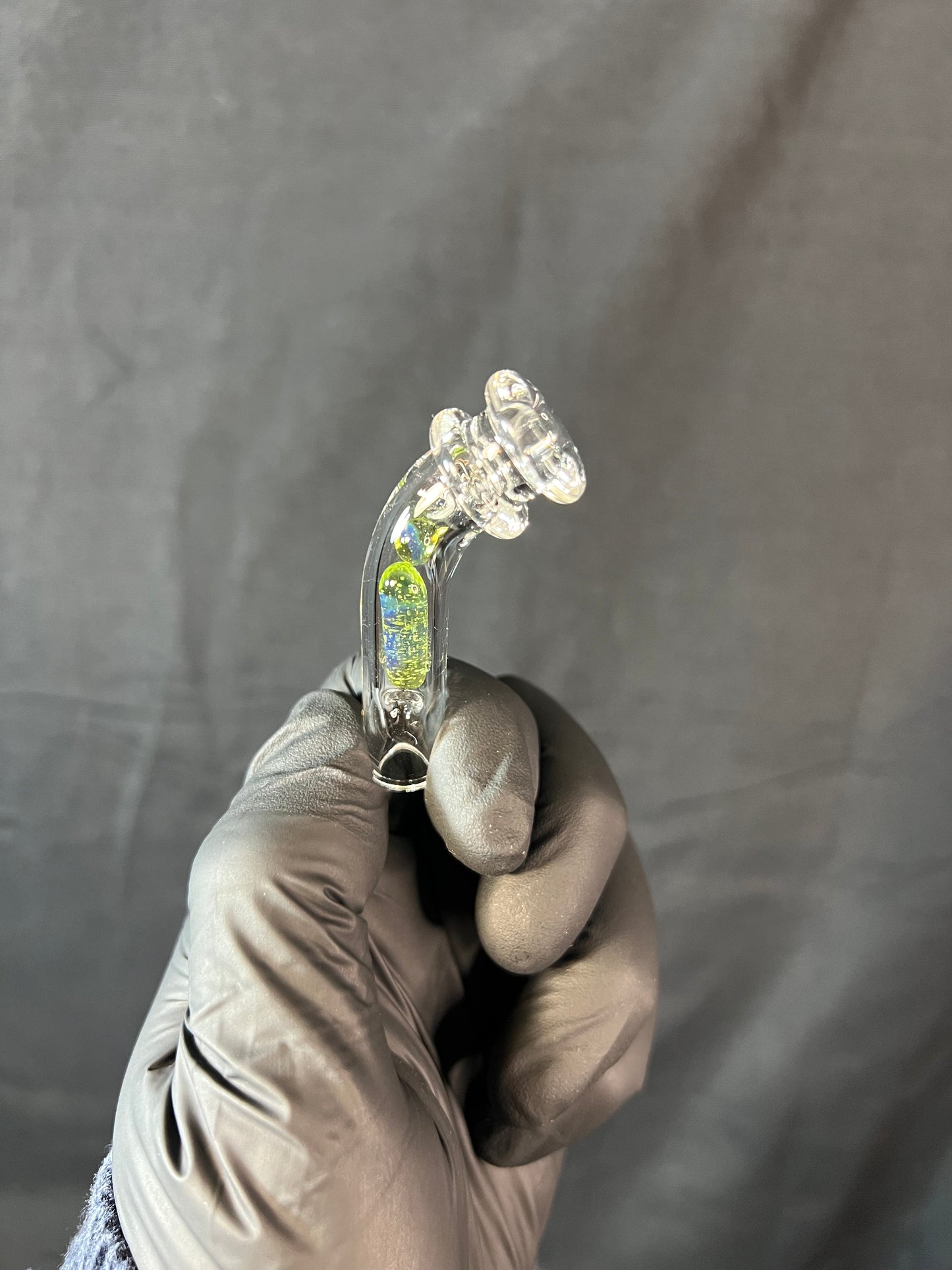 Potv Lobo/ One Glass terp pill/ marble stem w/ blown Mp - limeade #1