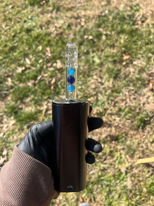 Solo 3 Glass Marble Stem - Marina/ cobalt