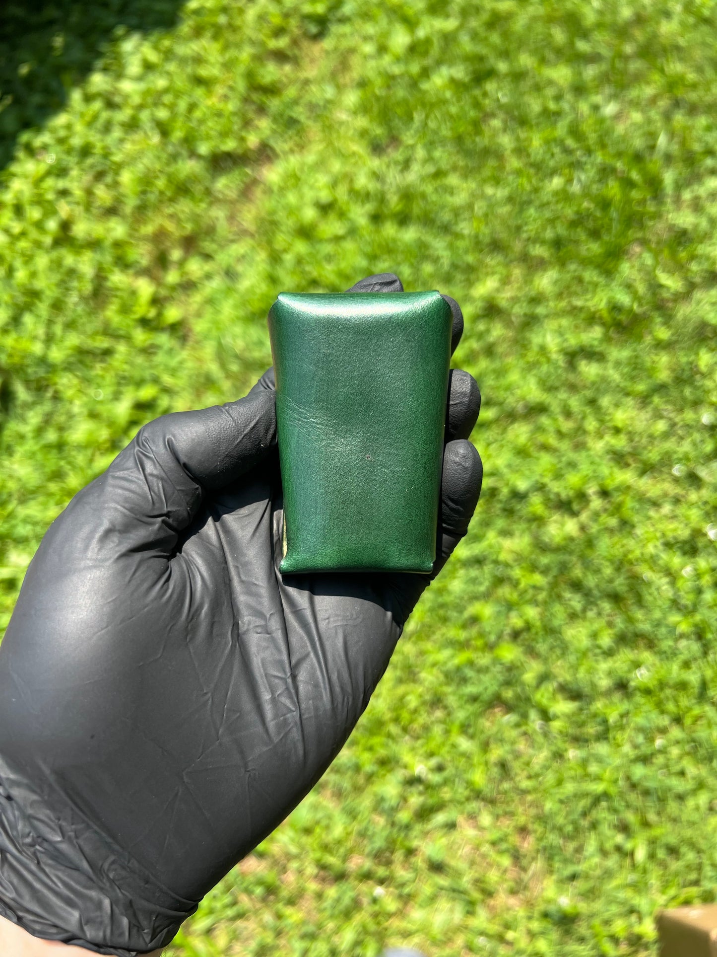 2x 18650 battery case- green