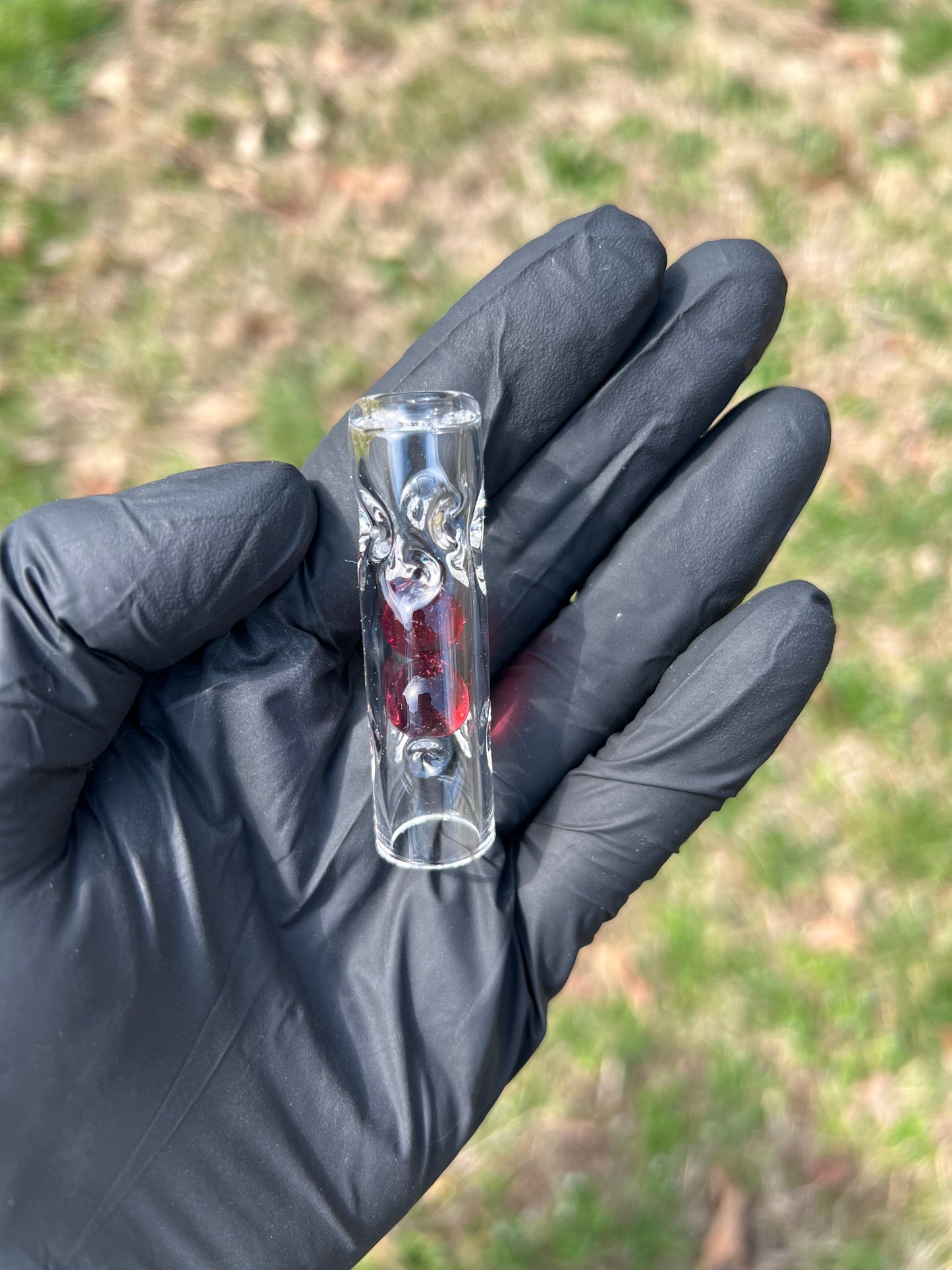 Frolic glass 2 marble Stem - Transparent Phoenix