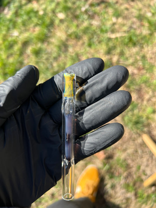 Bakx Glass Terp Pill Stem w/ Fume MP- BlackBerry jam