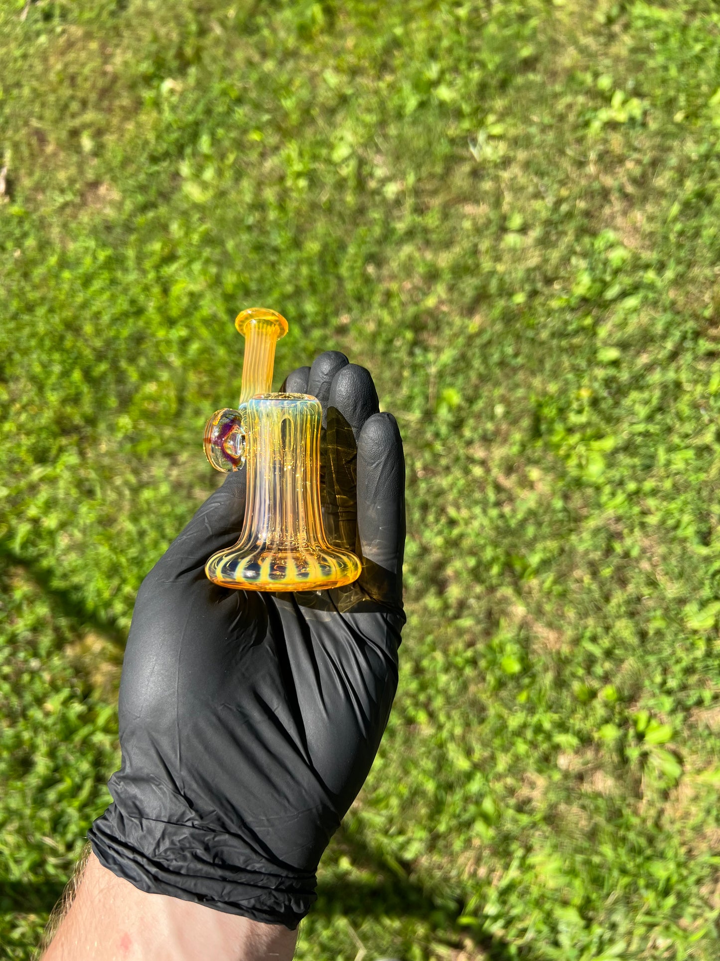Phaseglass x Highartisan 10mm Snail recycler