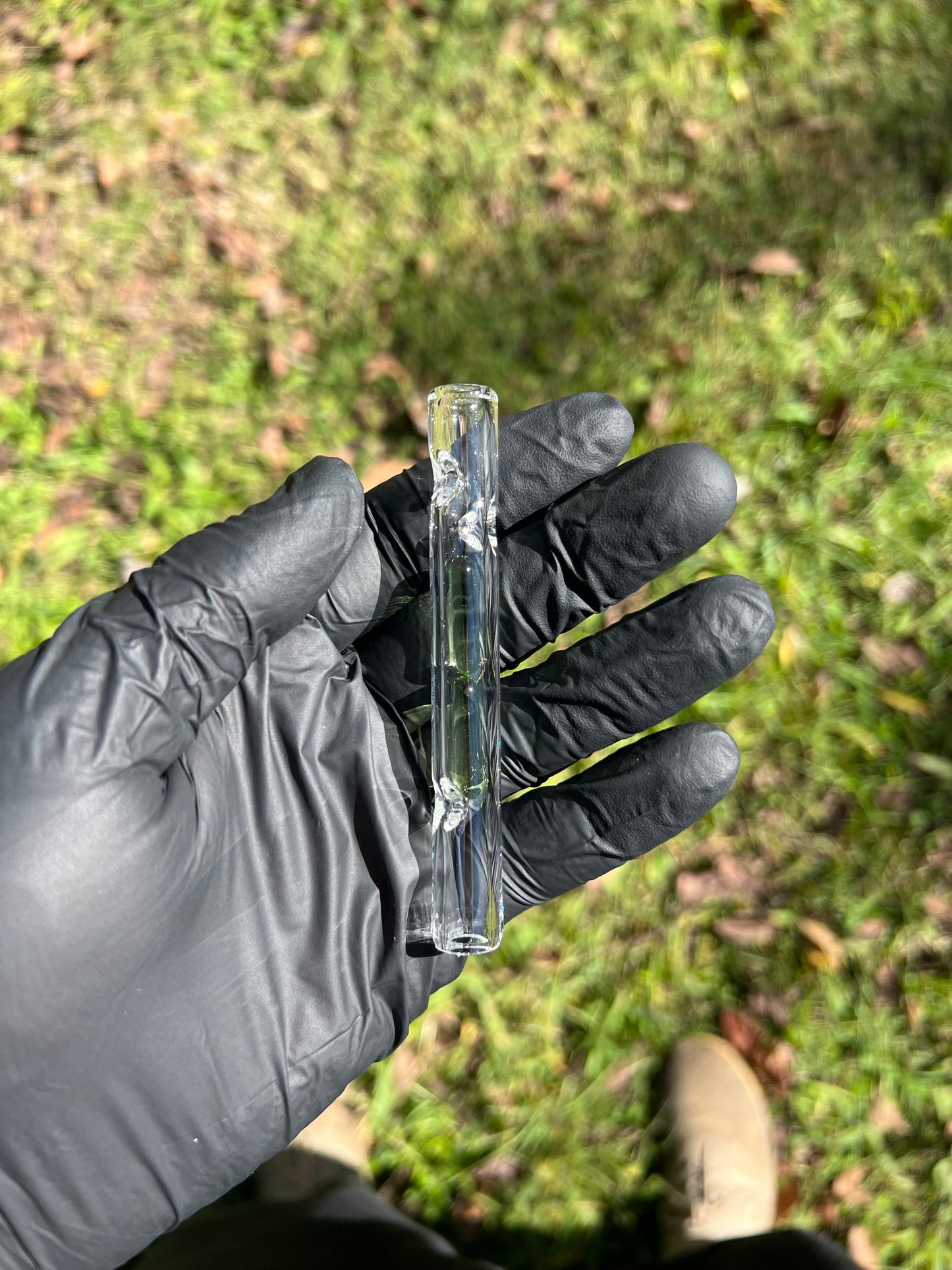 FAT X/ Dynavap Glass Terp Pill Stem- Absinthe