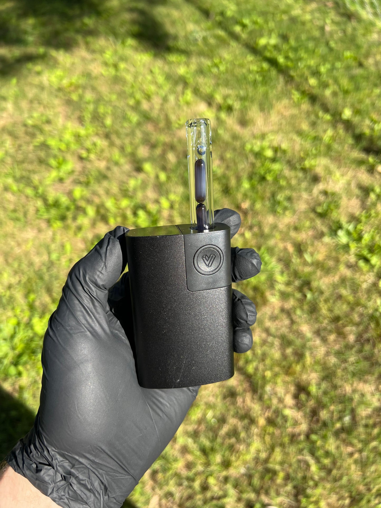 Potv Lobo/ One Glass 2 Terp pill stem - blackberry jam