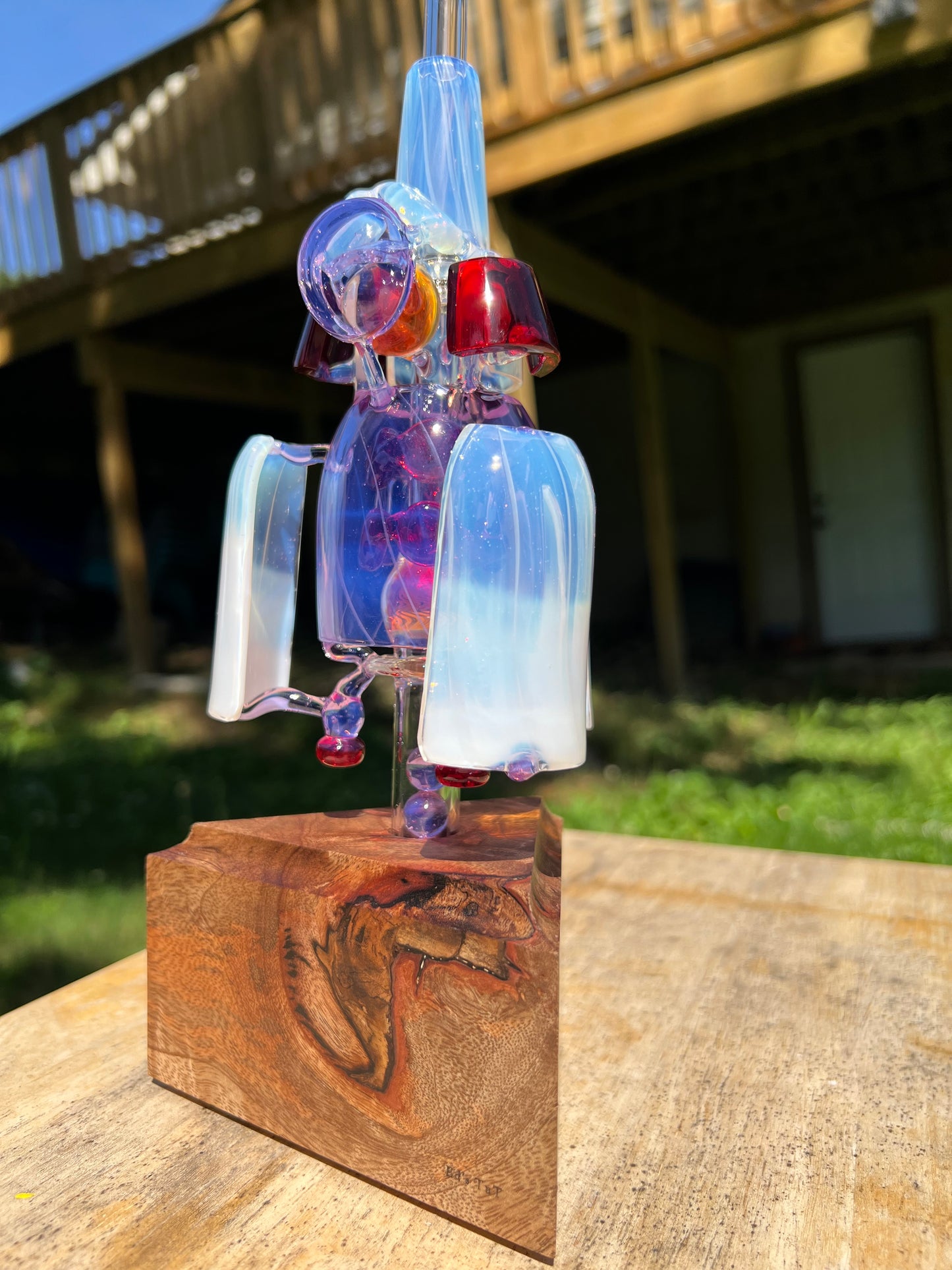 Tinymight Star-Fighter - Amethyst Opal/Red/ Moonlight White Opal