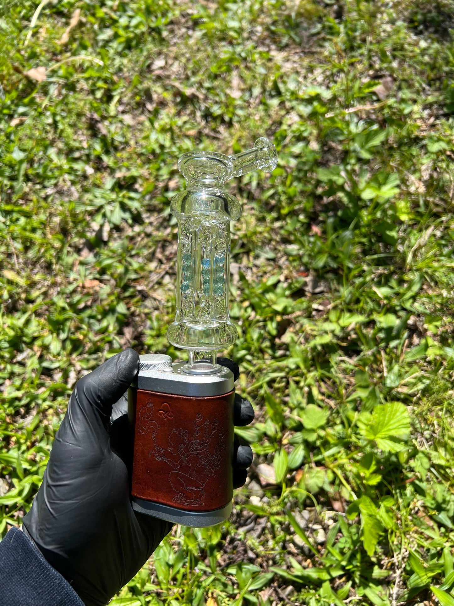 Tinymight Glass 9 Marble cooling contraption - Marina