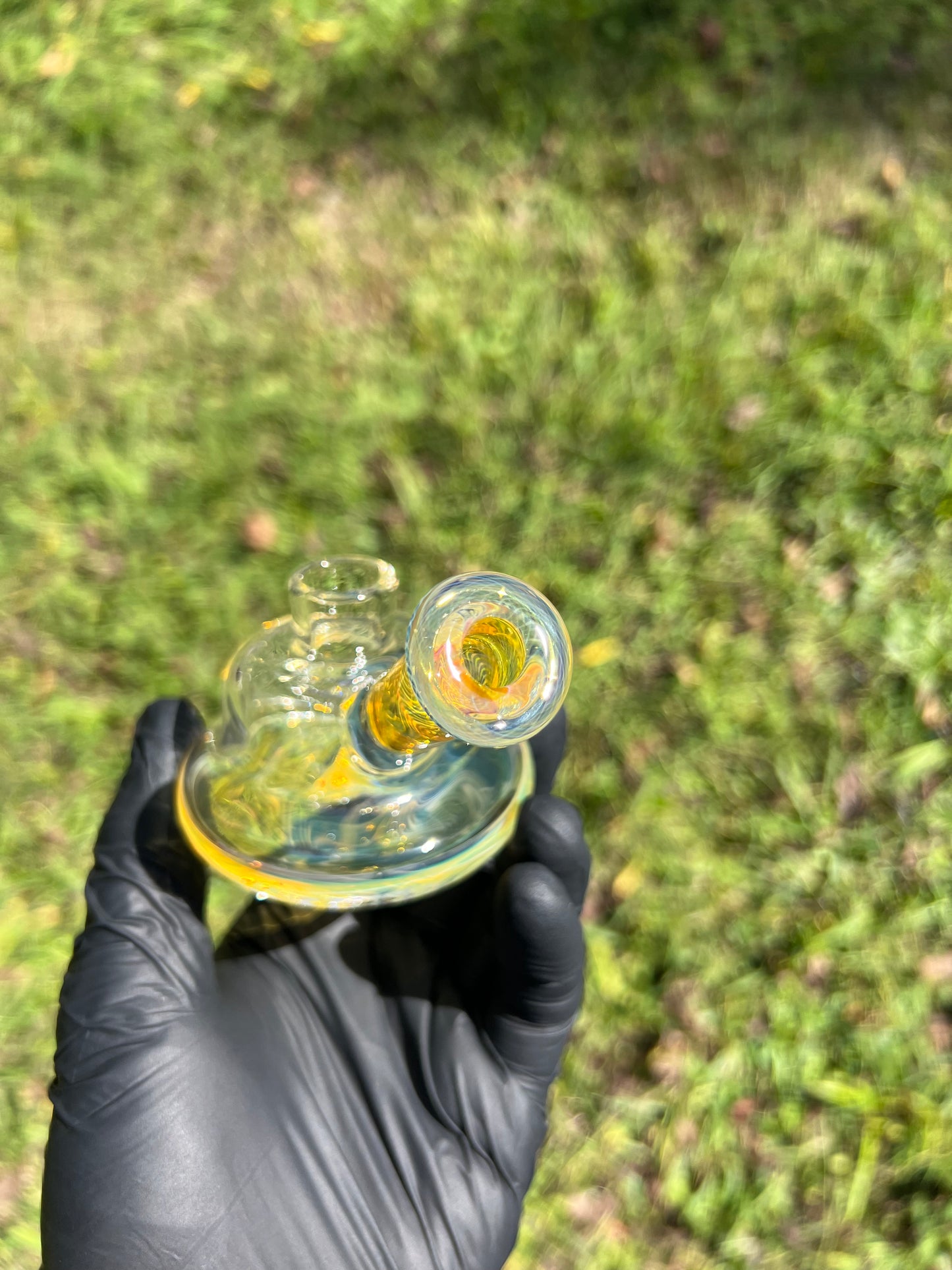 14mm dry rig - Silver fume #1
