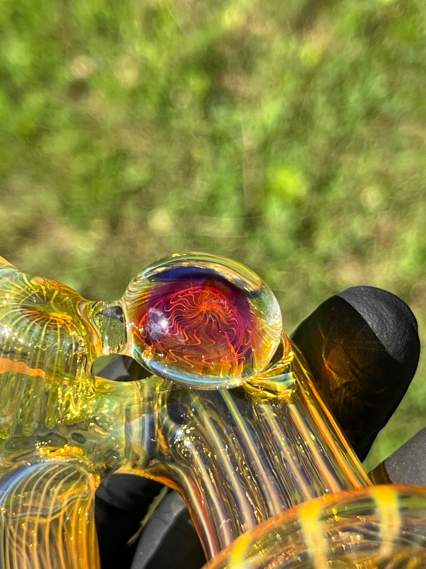 Phaseglass x Highartisan 10mm Snail recycler