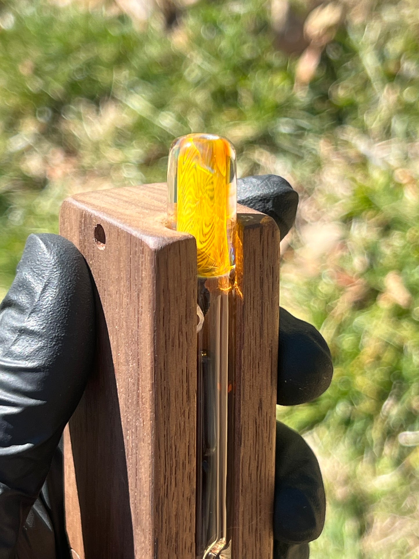 Firewood 11/ Dynavap Glass Terp Pill Stem w/Fume MP- BlackBerry jam