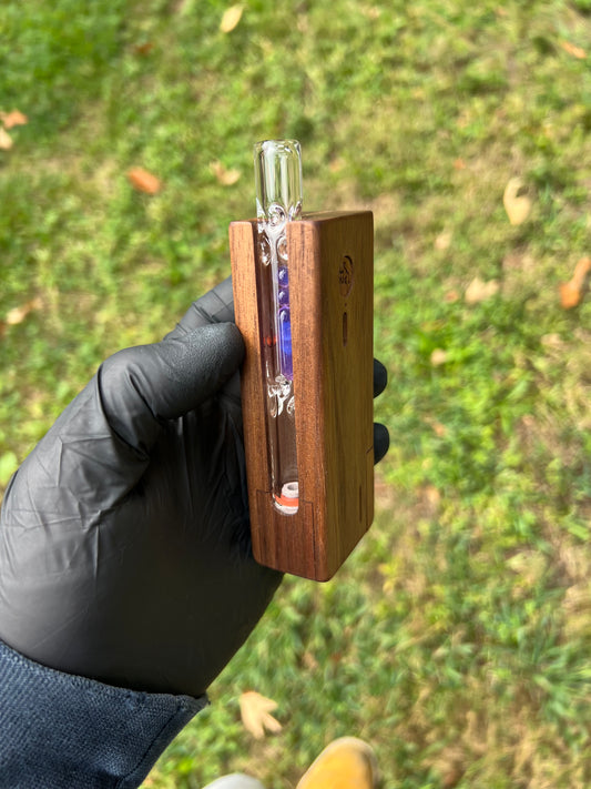 Firewood 11/12 Glass Terp Pill/ marble Stem- Amethyst Opal