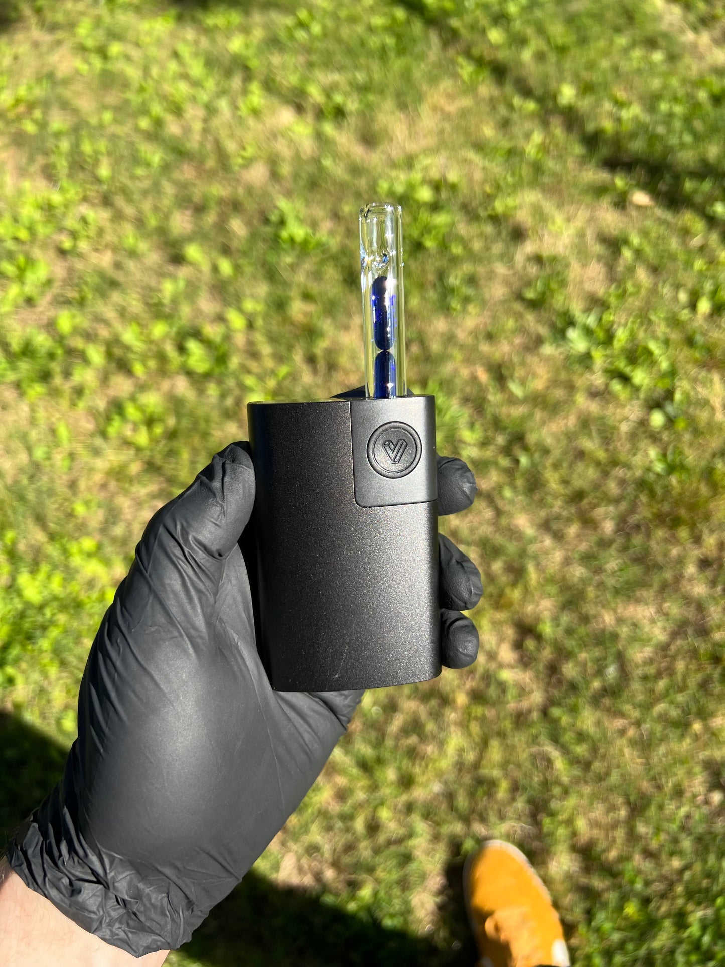 Potv Lobo/ One Glass 2 Terp pill stem - Cobalt