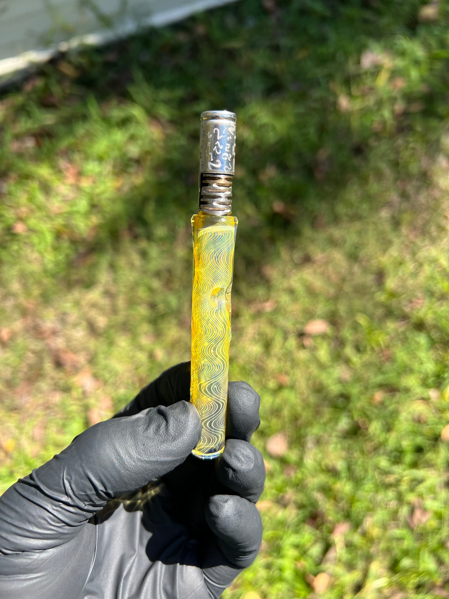 Dynavap Stem Full Silver Fume w/ Marbles- Absinthe
