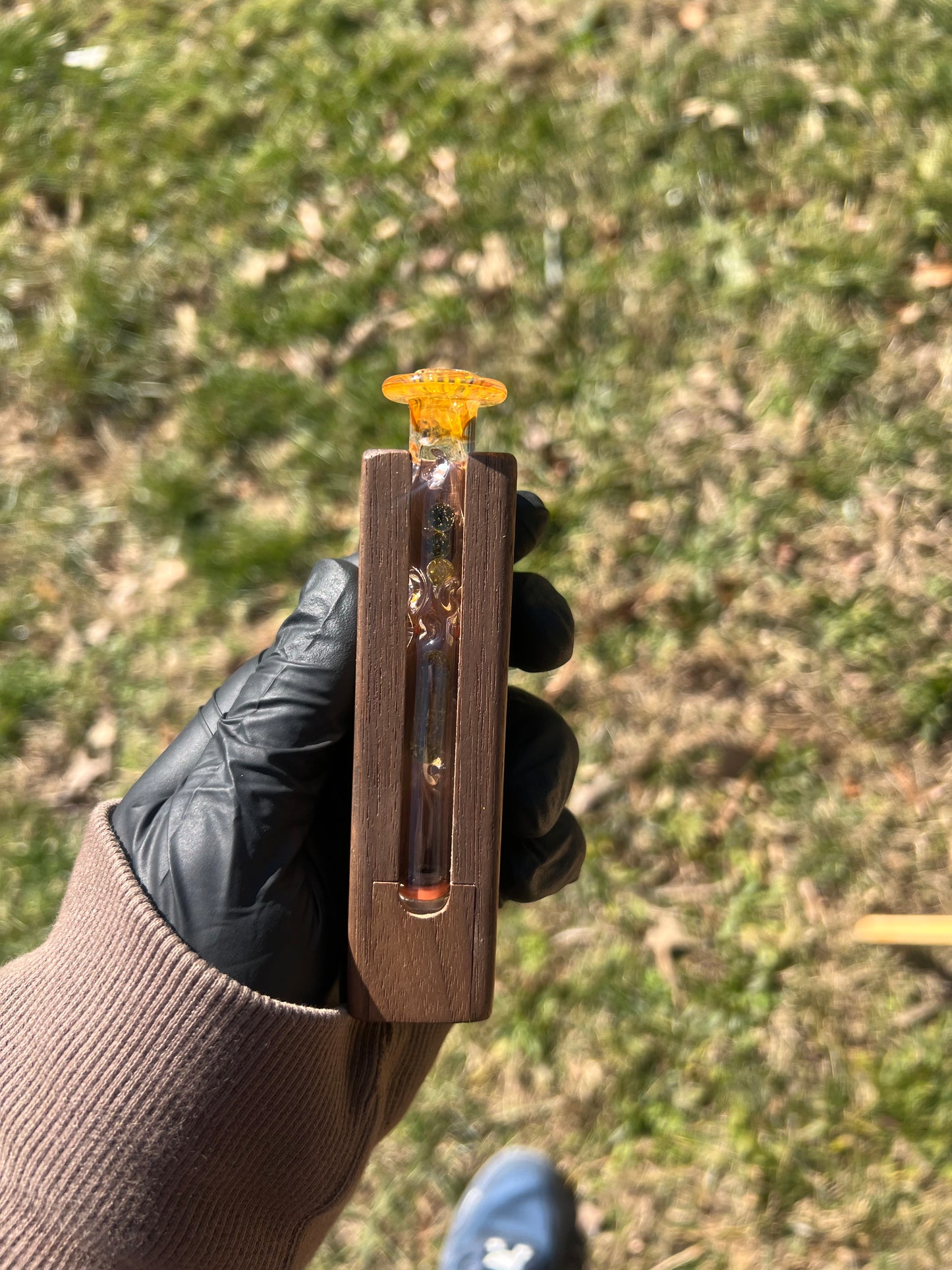 Firewood 11/ Dynavap Glass Terp Pill/ marble Stem w/Fume MP- Limeaide