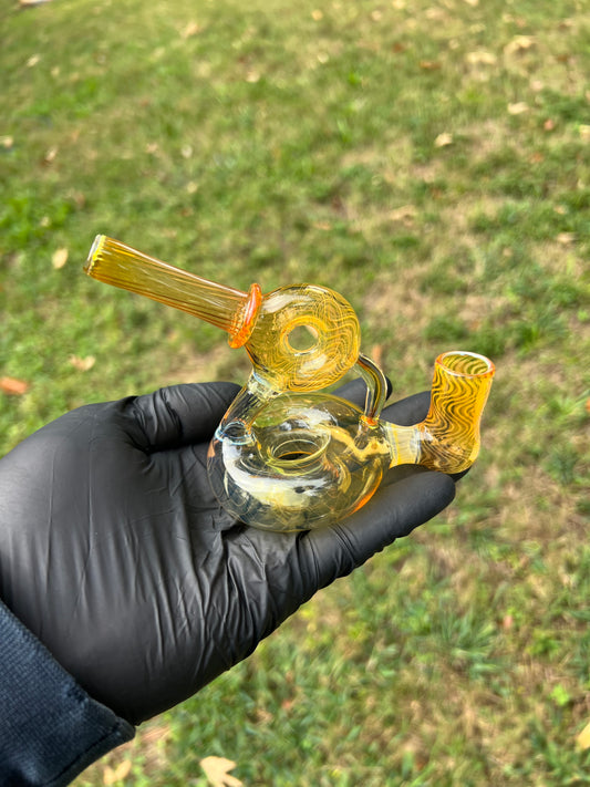14mm Stationary Donut - Silver Fume