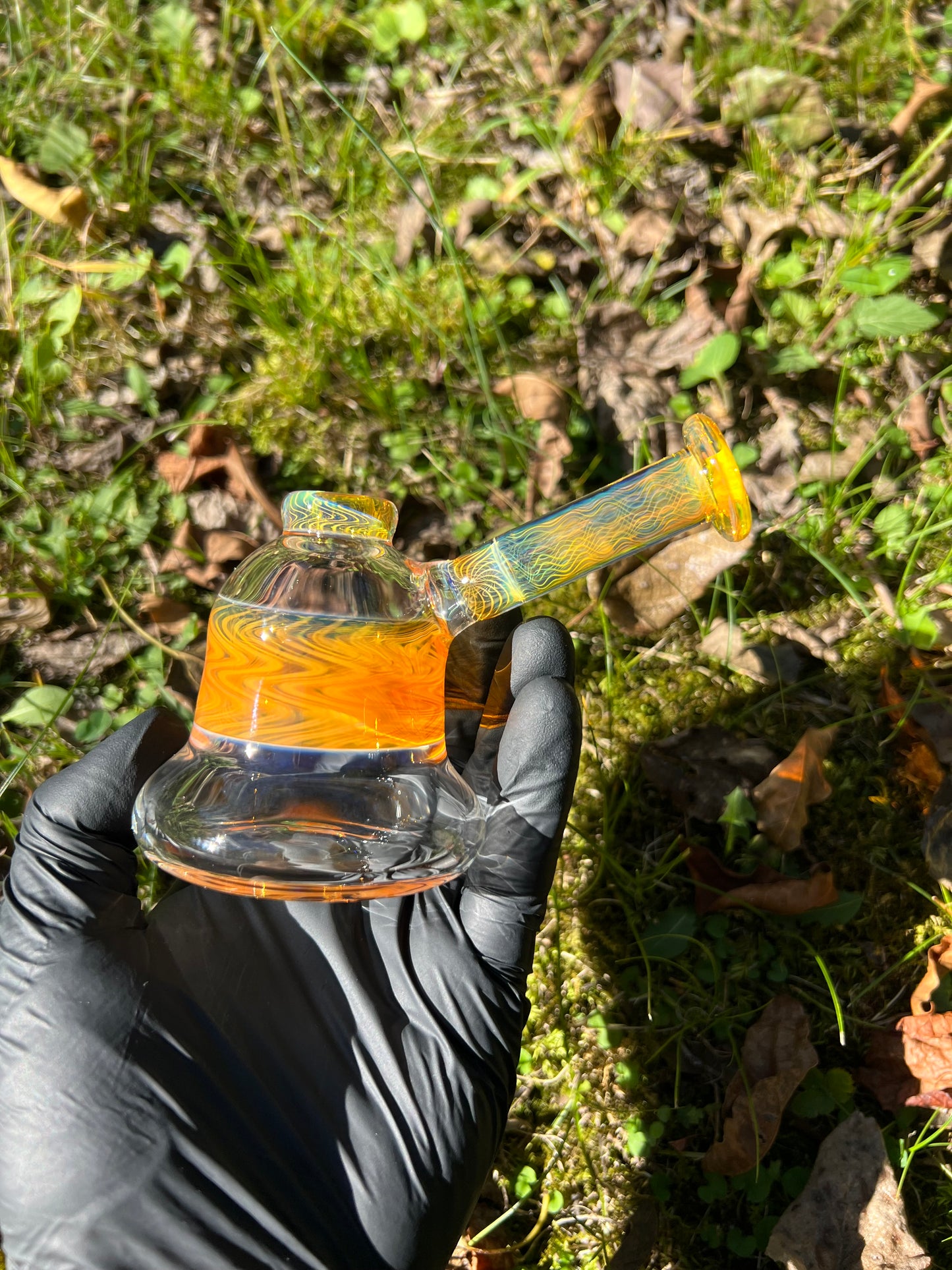 14mm dry rig - Silver fume#4