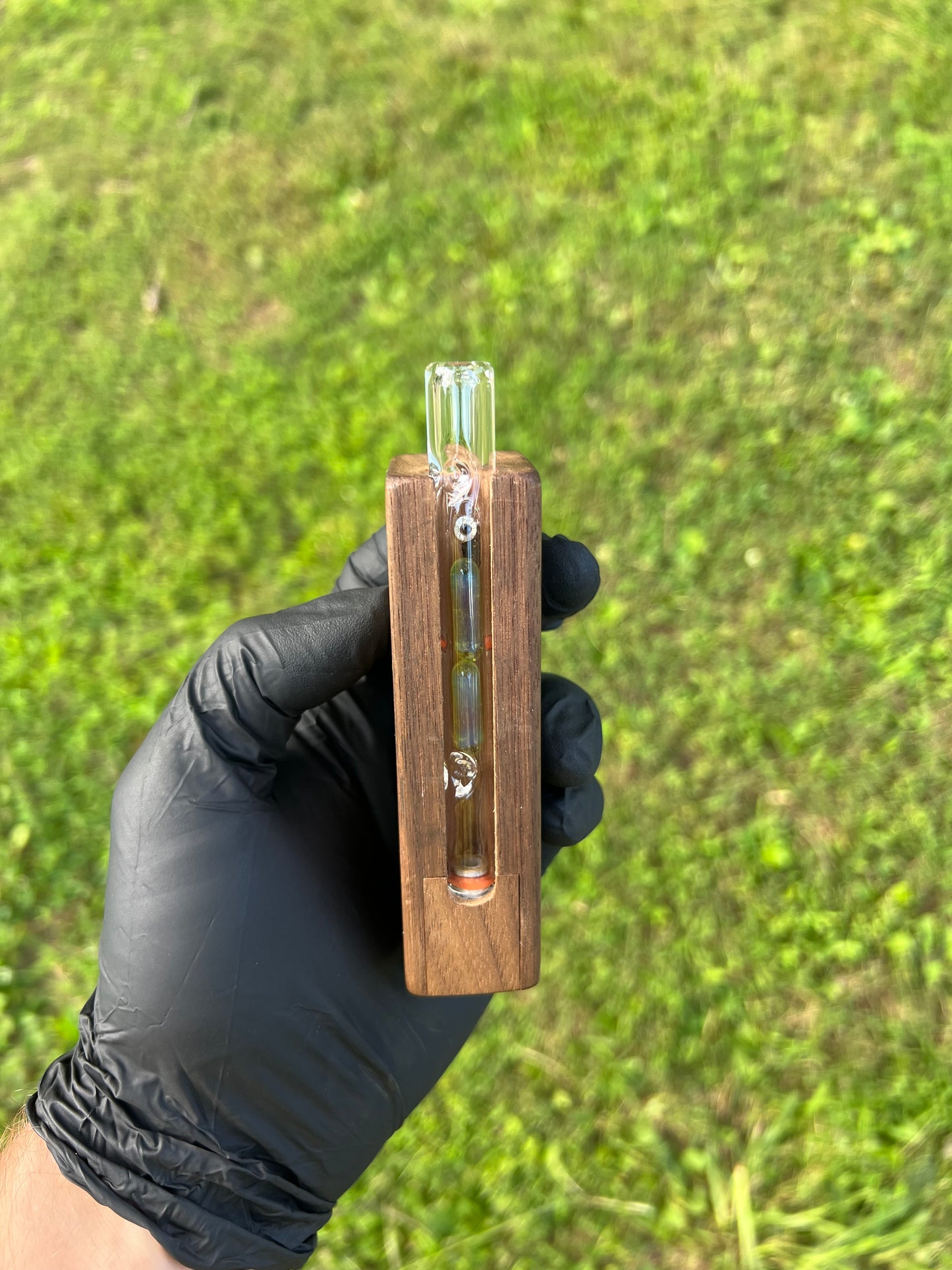 Firewood 11/ Glass 2 Terp Pill Stem- limeade