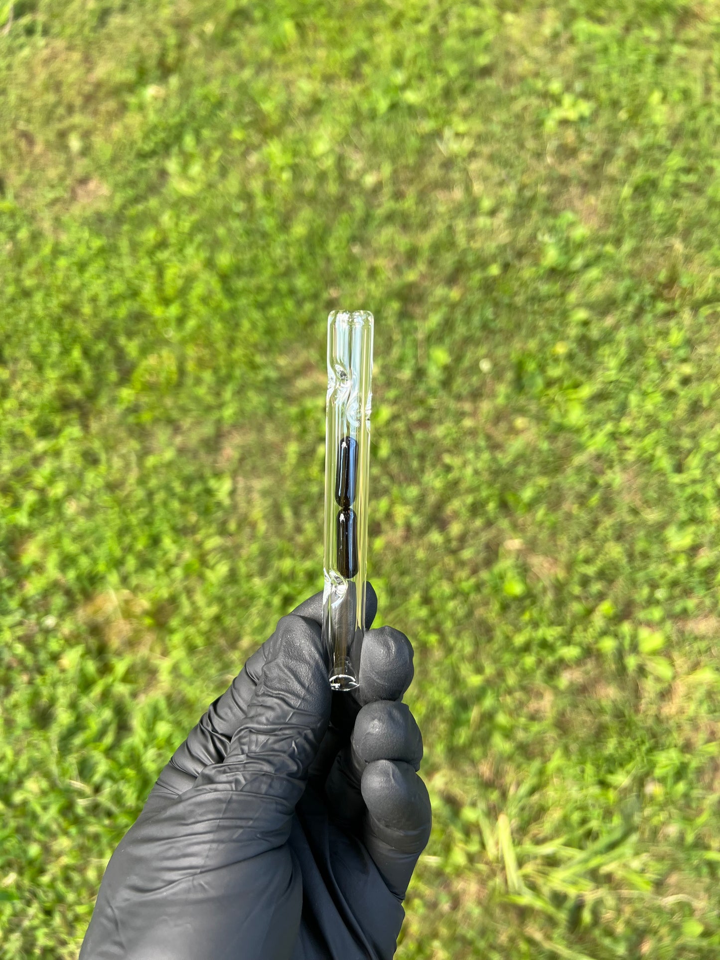 Firewood 11/ Glass 2 Terp Pill Stem- Galaxy