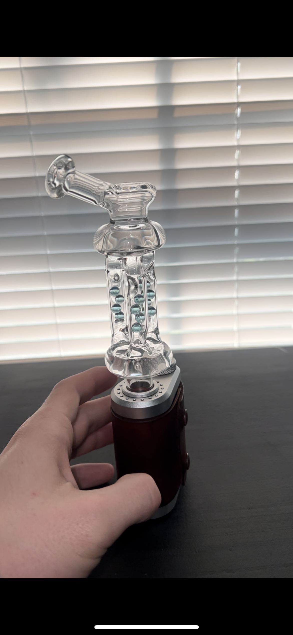 Tinymight Glass 9 Marble cooling contraption - Marina