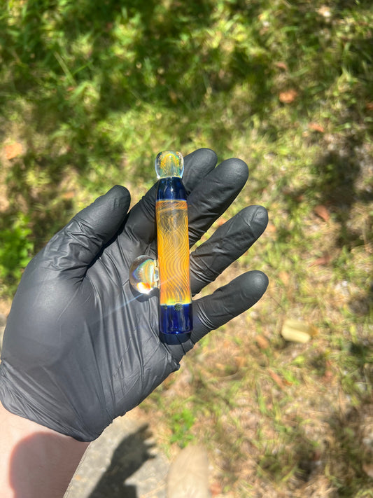 One Hitter - Silver Fume/ Cobalt