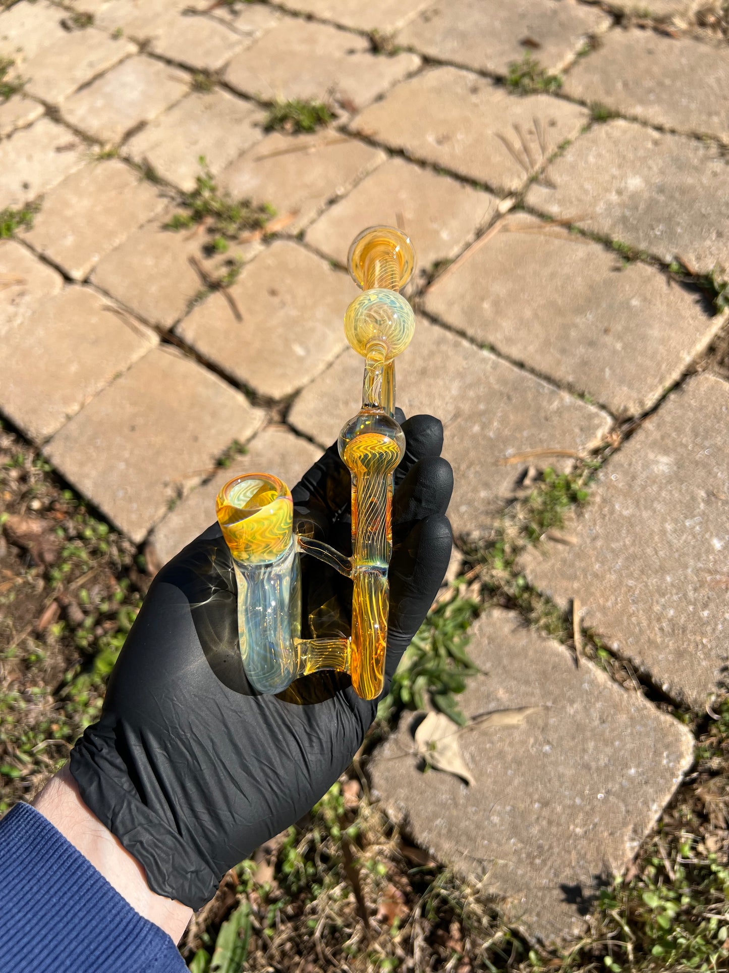 14mm sidecar donut - Silver Fume