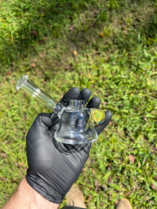 14mm dry rig w/ silver fume Marble- #1