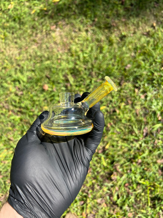 14mm dry rig - Silver fume #1