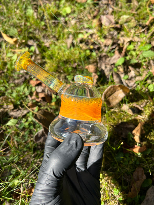 14mm dry rig - Silver fume#4