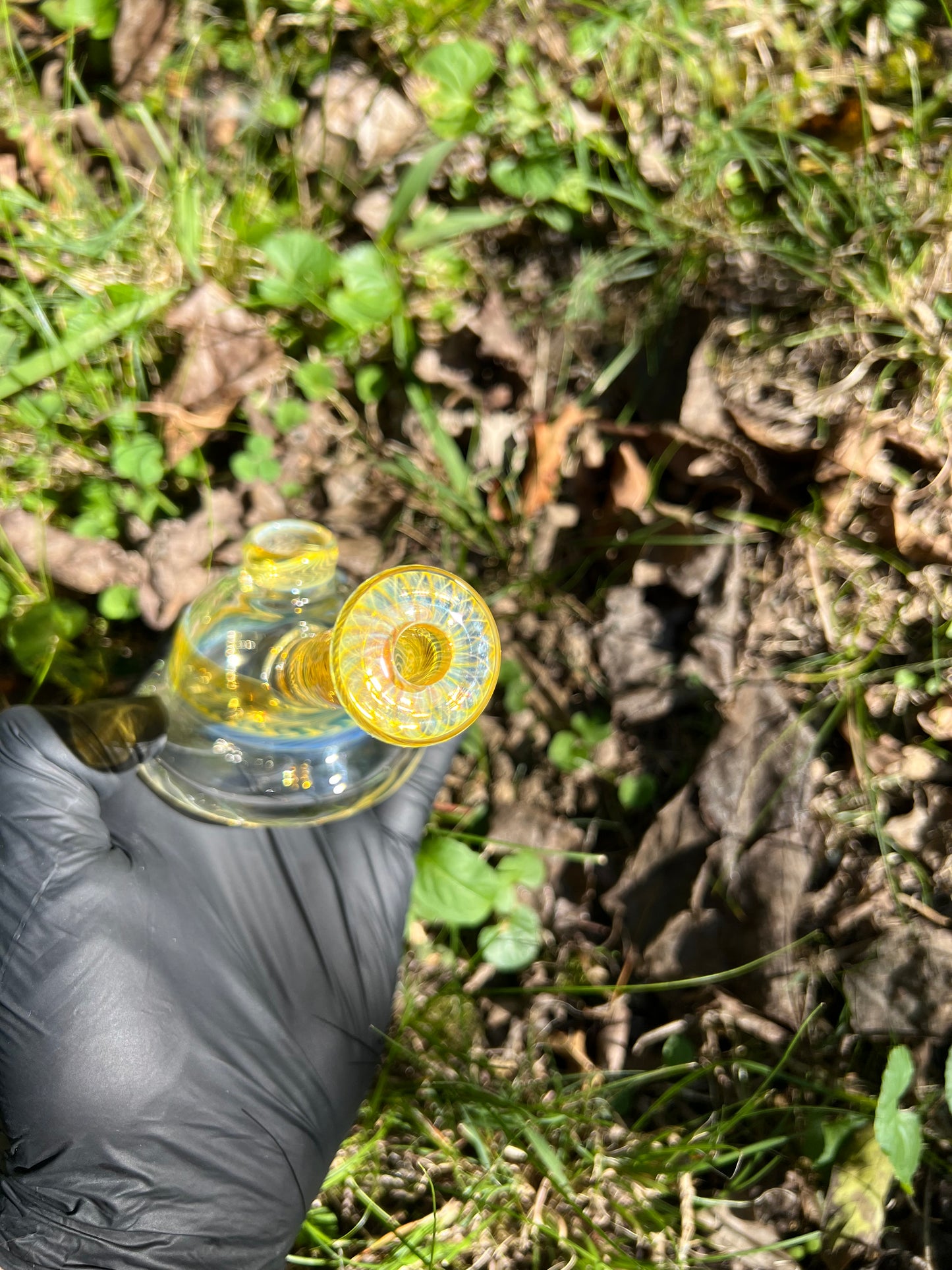 14mm dry rig - Silver fume#3