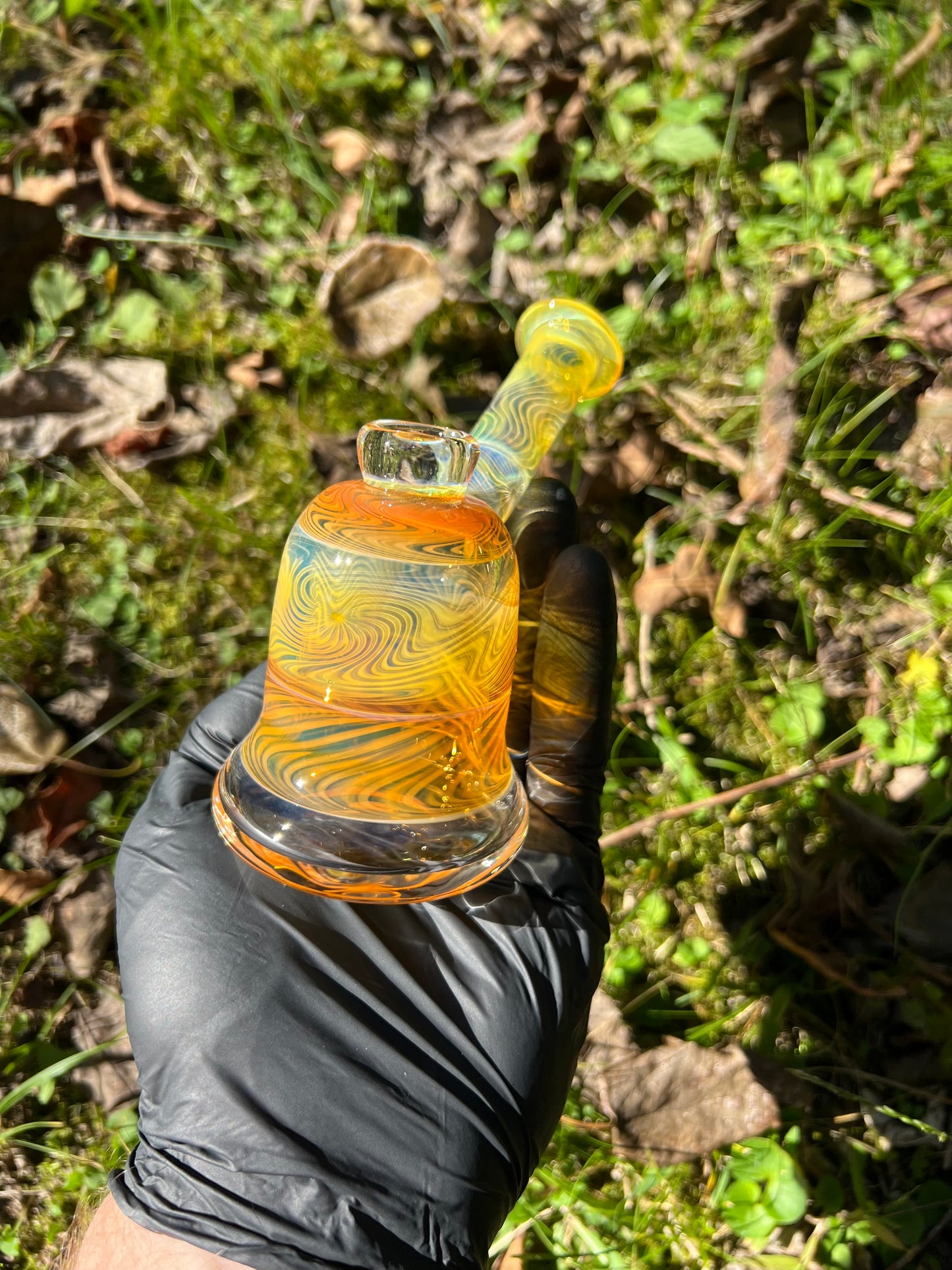 14mm dry rig - Silver fume#5