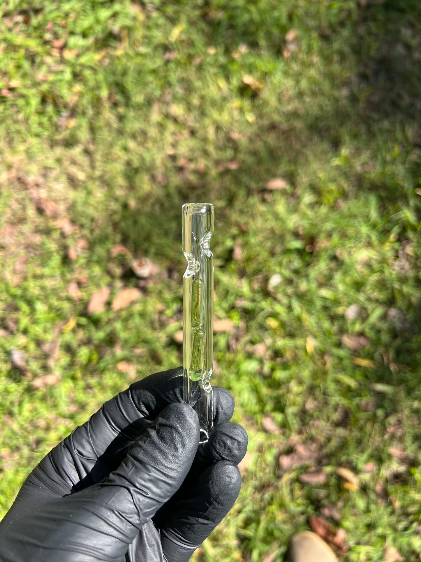 FAT X/ Dynavap Glass Terp Pill Stem- Absinthe