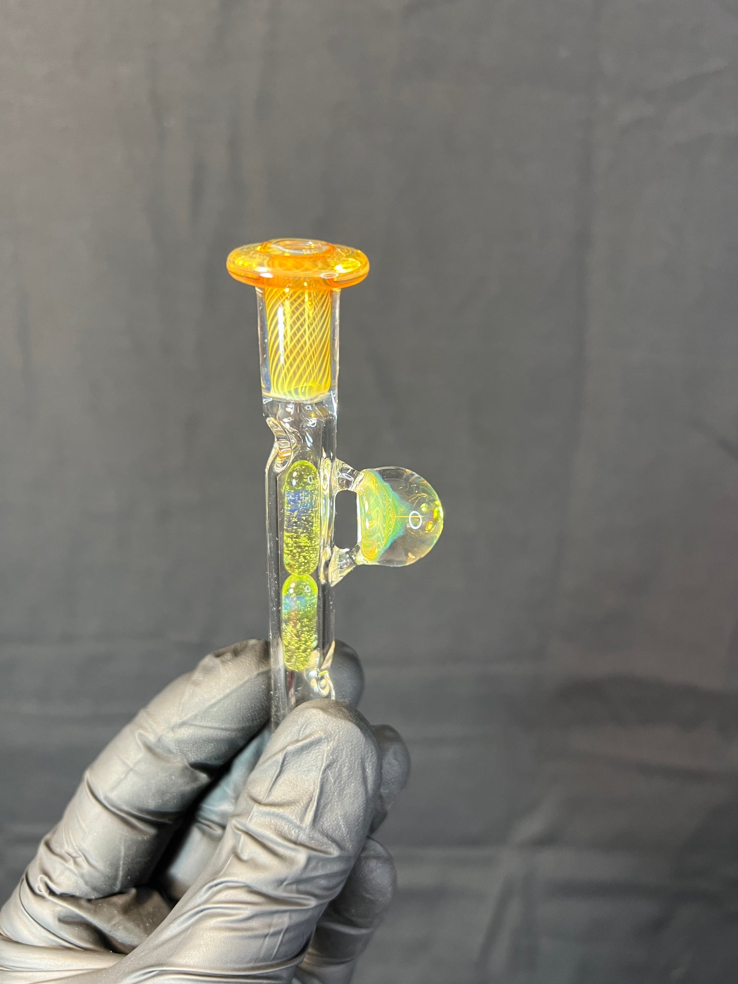 Firewood 11/ Dynavap Glass Terp Pill/ Marble Stem w/fume MP and marble- Limeade