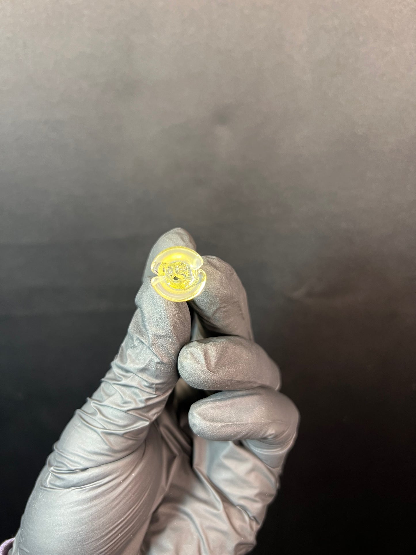 Puffco Pivot Glass Turbine Top - Silver Fume #4