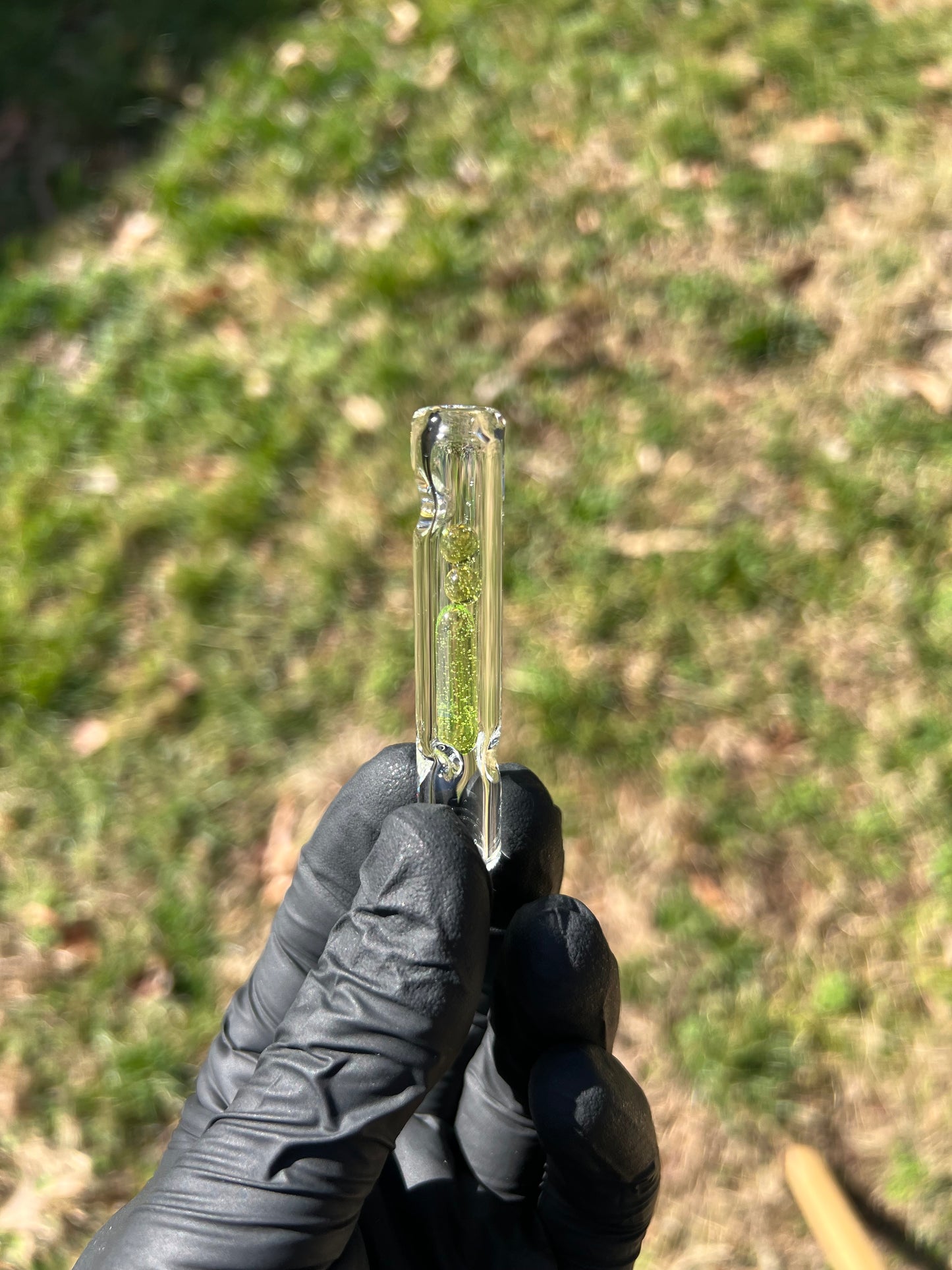 Potv Lobo/ One Glass Terp pill/ marble stem - limeade