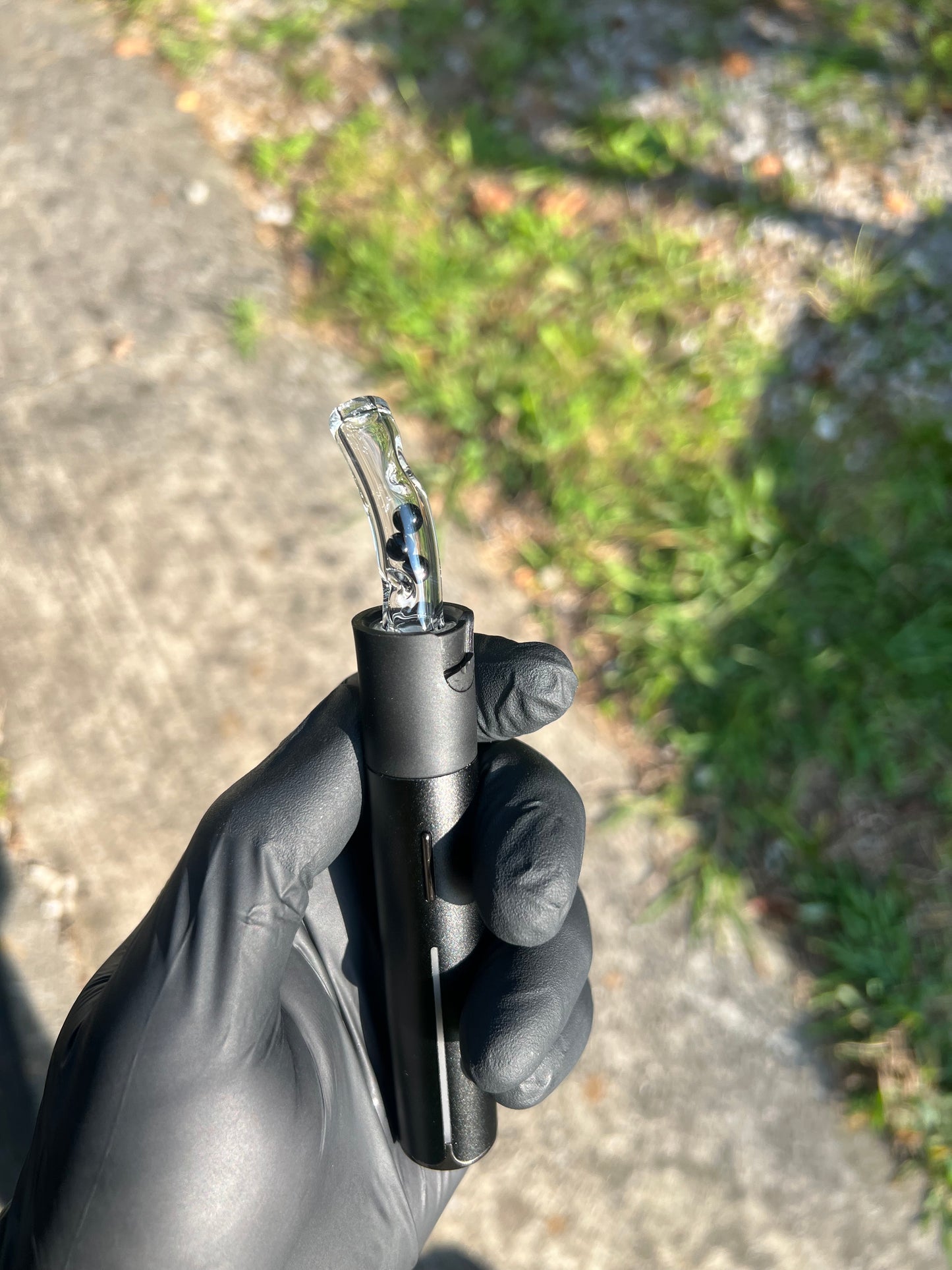 Puffco Pivot Glass Terp Pearl Turbine Top - Galaxy