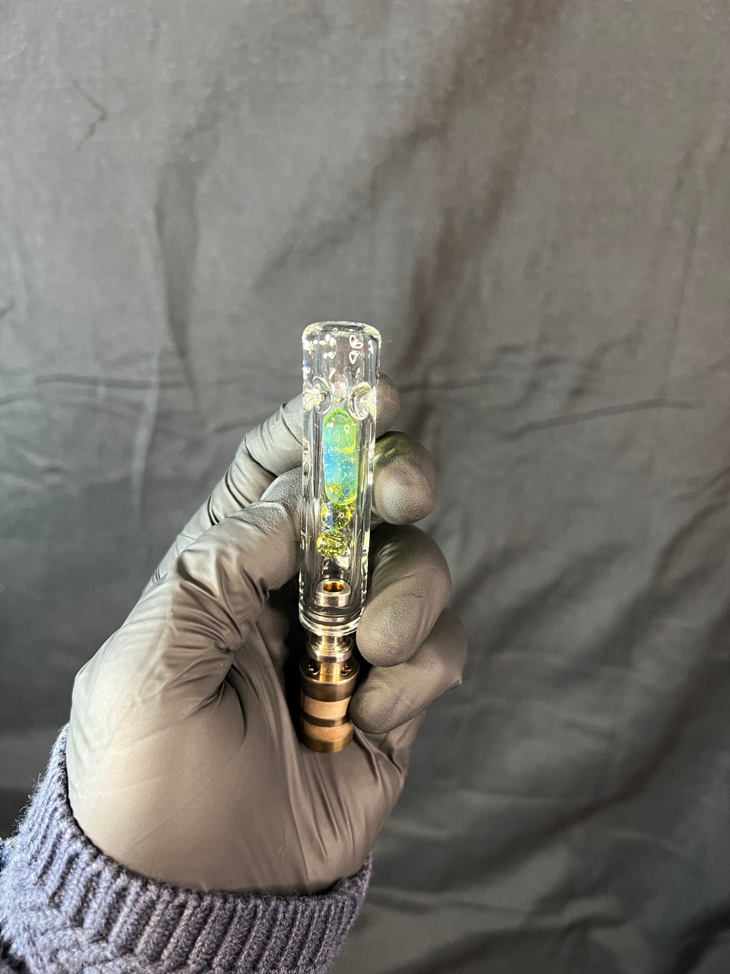 9MM/BFG Dani terp pill/ marble stem- limeade