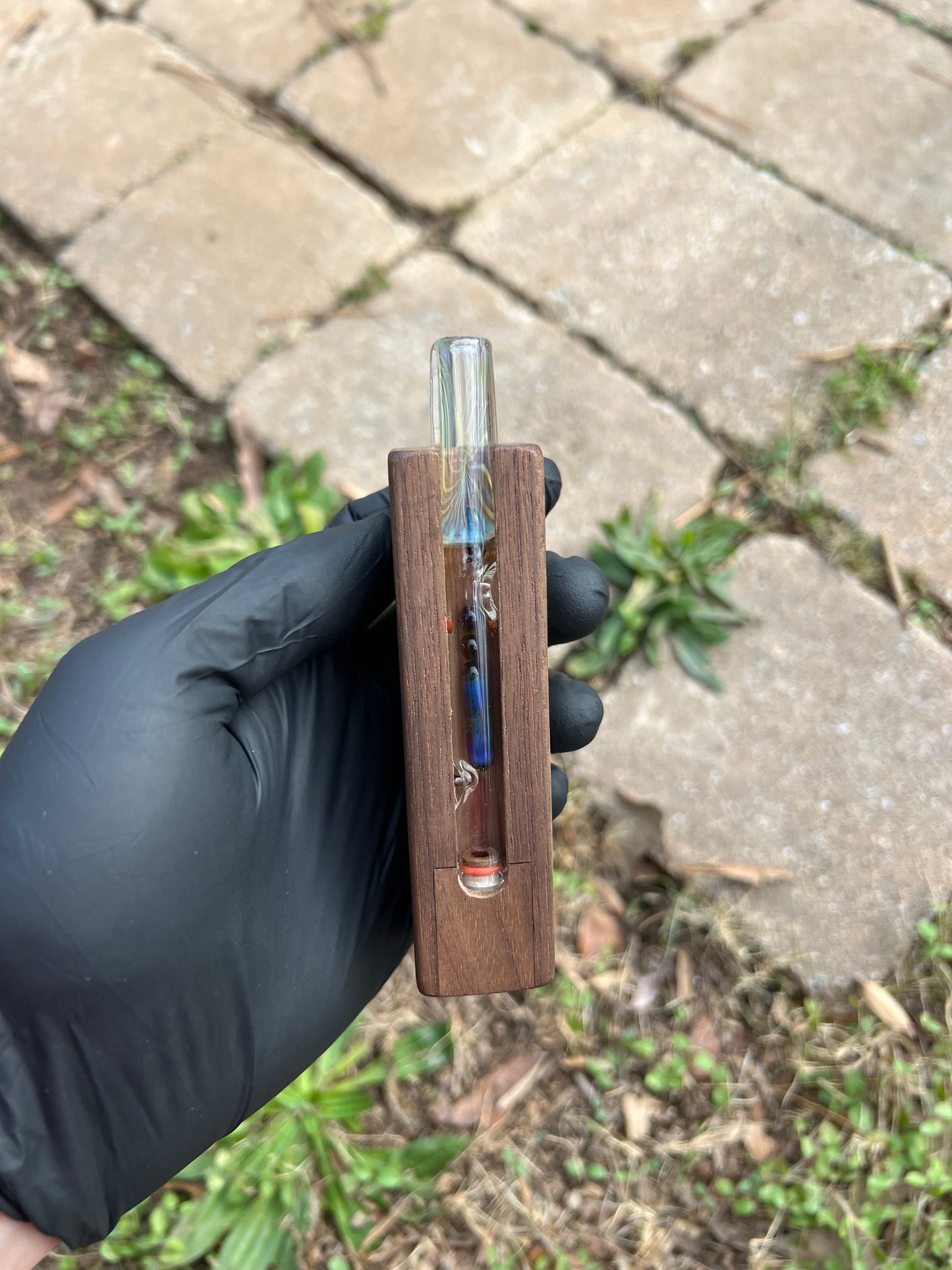 Firewood 11/ Dynavap Glass 2 Terp Pill Stem- Limeade