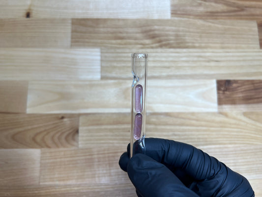 Firewood Glass 2 Terp Pill Stem -Rainbow Opal #2(CFL)