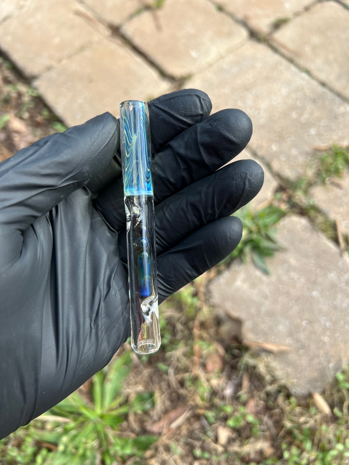 Firewood 11/ Dynavap Glass 2 Terp Pill Stem- Limeade