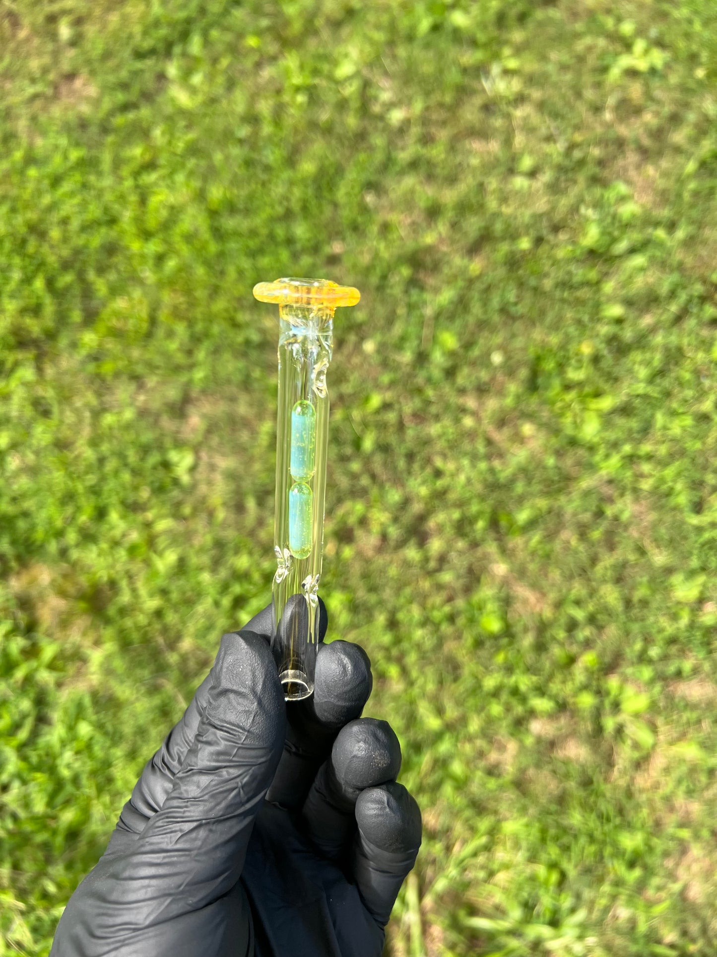 Firewood 11 Glass Terp Pill/ marble Stem w/Fume MP- Limeaide