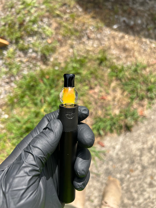 Puffco Pivot Glass Implosion Turbine Top - Galaxy