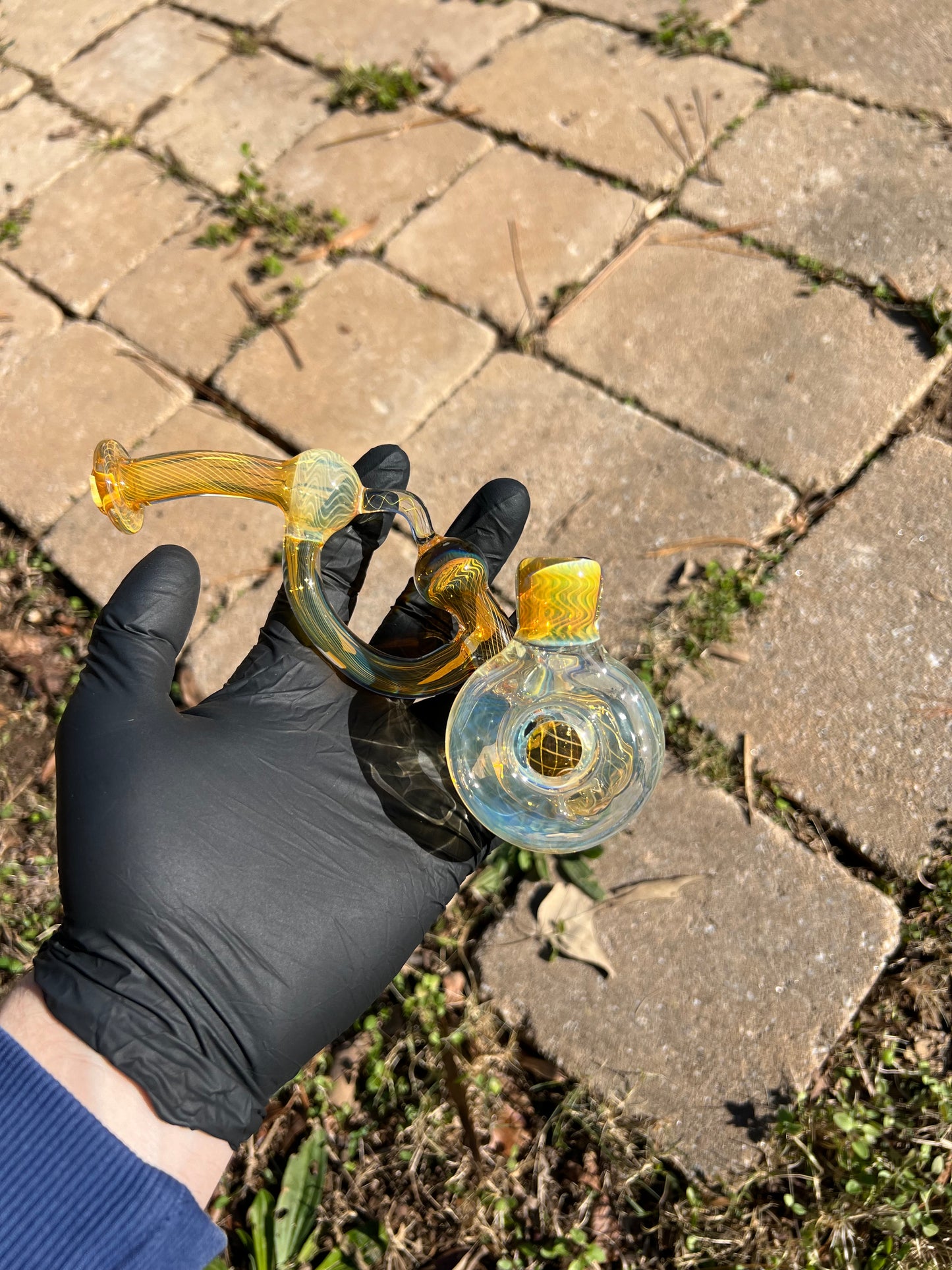 14mm sidecar donut - Silver Fume