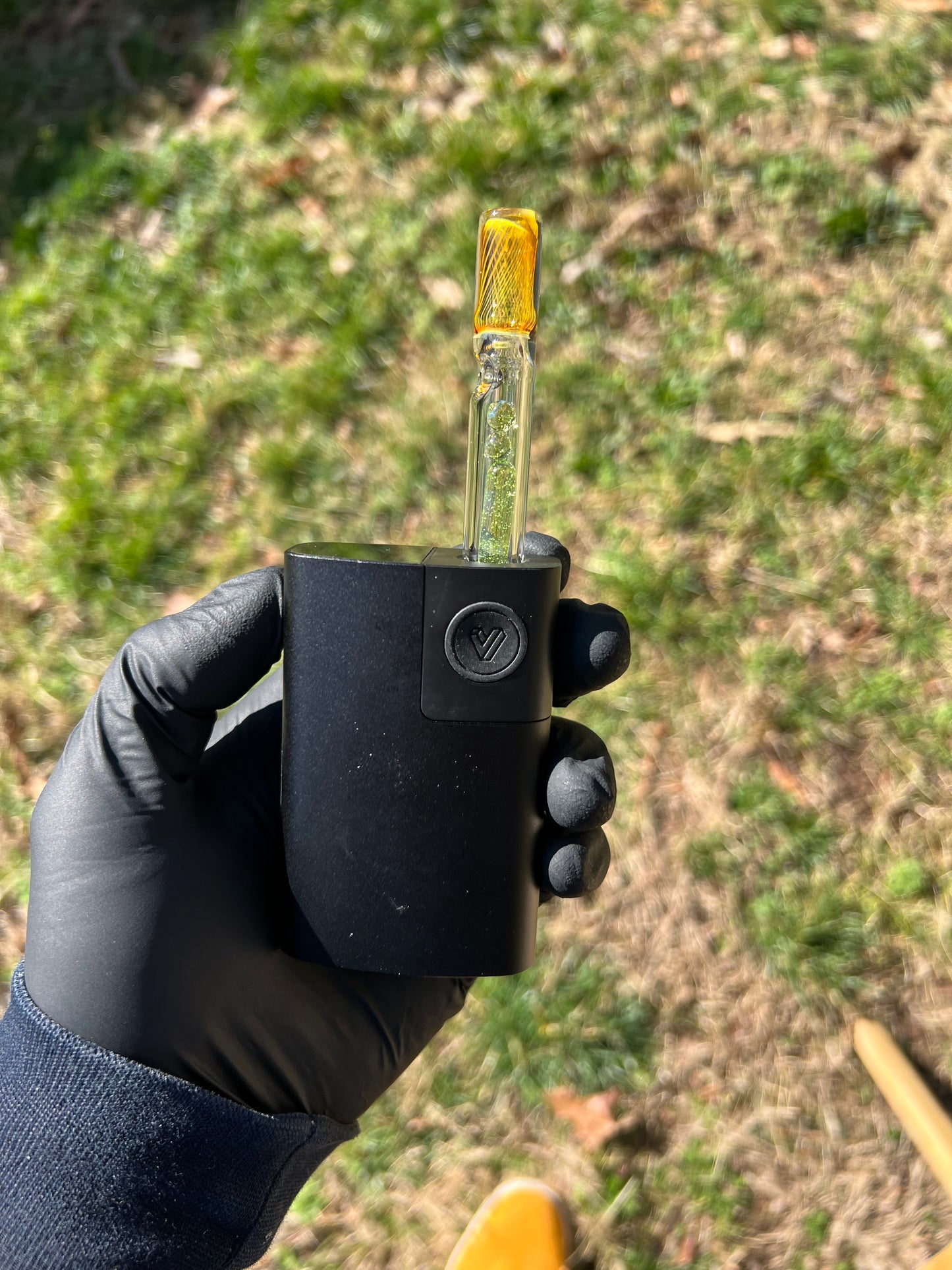 Potv Lobo/ One Glass terp pill/ marble stem w/ Fume Mp - Limeade