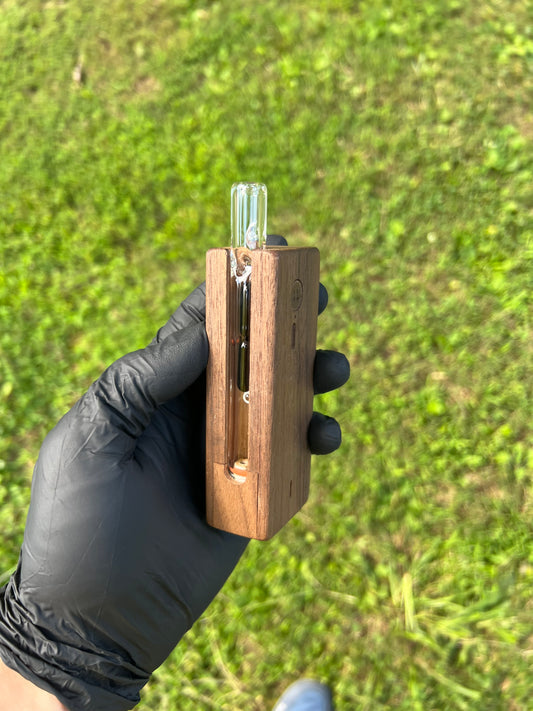 Firewood 11/ Glass 2 Terp Pill Stem- Galaxy