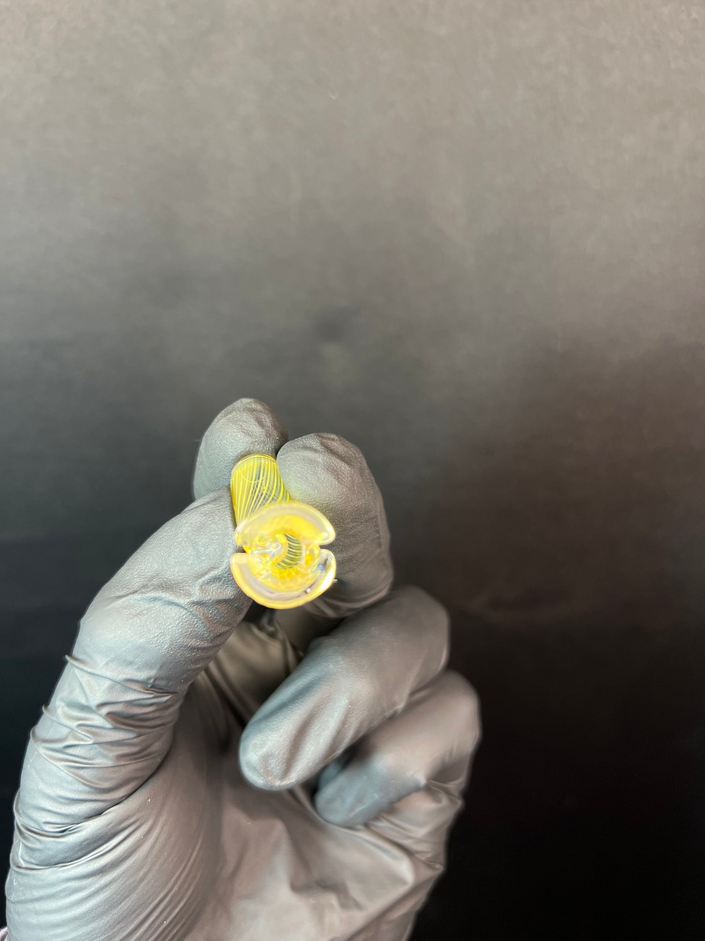 Puffco Pivot Glass Turbine Top - Silver Fume #2